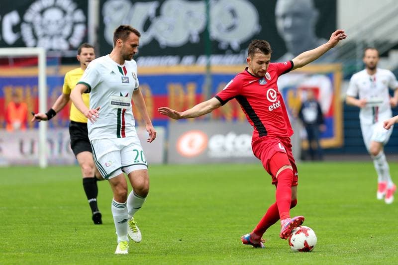 Football. Lotto Ekstraklasa. Piast Gliwice - Slask Wroclaw. 06.05.2017
