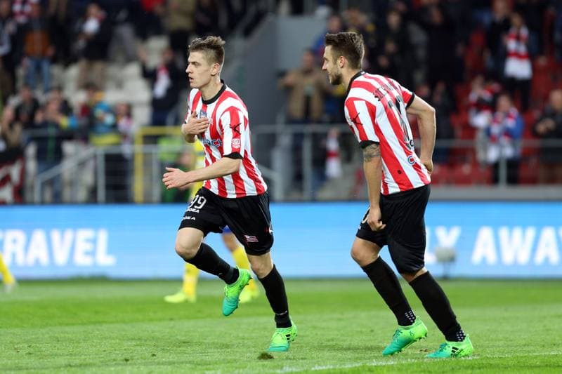 Football. Lotto Ekstraklasa. Cracovia Krakow - Arka Gdynia. 08.05.2017
