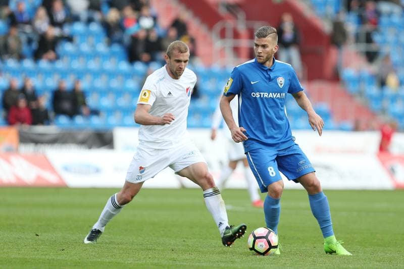 Football. Fortuna Narodni Liga. MFK Vitkovice - Banik Ostrava. 10.05.2017