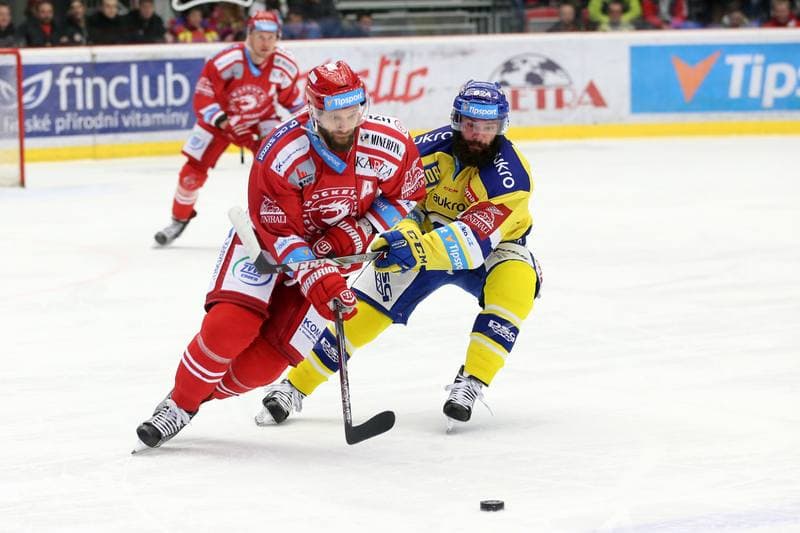 Ice Hockey. Tipsport Extraliga. Ocelari Trinec - Aukro Berani Zlin. 06.02.2018