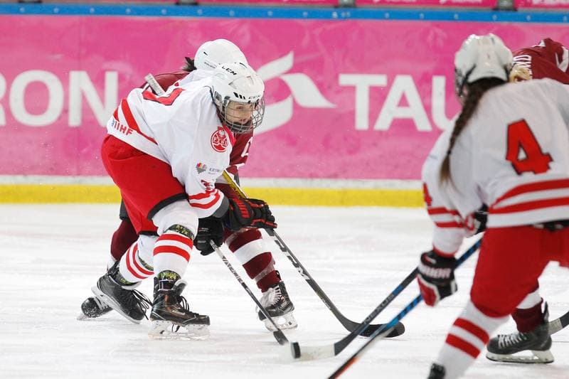 Ice Hockey. TCN. Poland - Latvia. 17.02.2018
