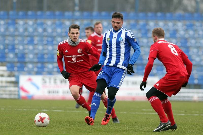 Football. Sparing. Ruch Chorzow - Fotbal Trinec. 23.02.2018