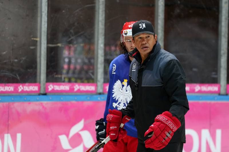 Ice Hockey. Poland national team. Training. 27.09.2017