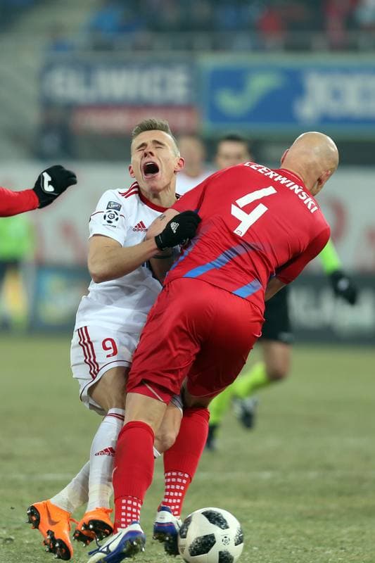 Football. Lotto Ekstraklasa. Piast Gliwice - Gornik Zabrze. 03.03.2018