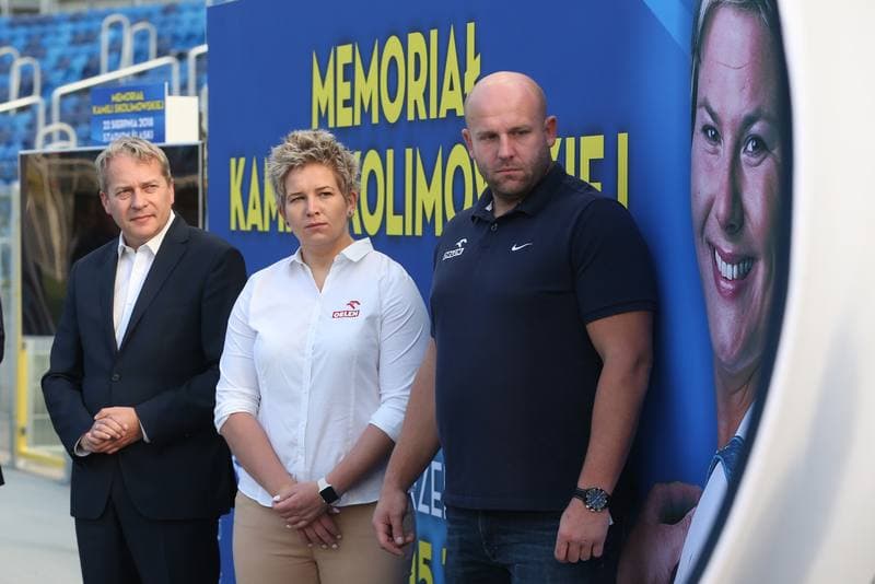 Athletics. Memorial Kamili Skolimowskiej. Press Conference. 17.10.2017
