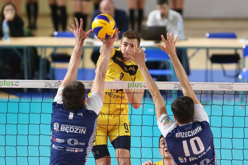 Volleyball. PlusLiga. GKS Katowice - MKS Bedzin. 18.10.2017
