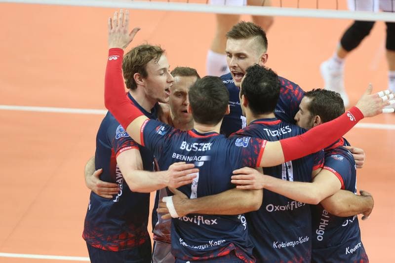 Volleyball. CEV Champions League. Jastrzebski Wegiel - ZAKSA Kedzierzyn-Kozle. 14.03.2018