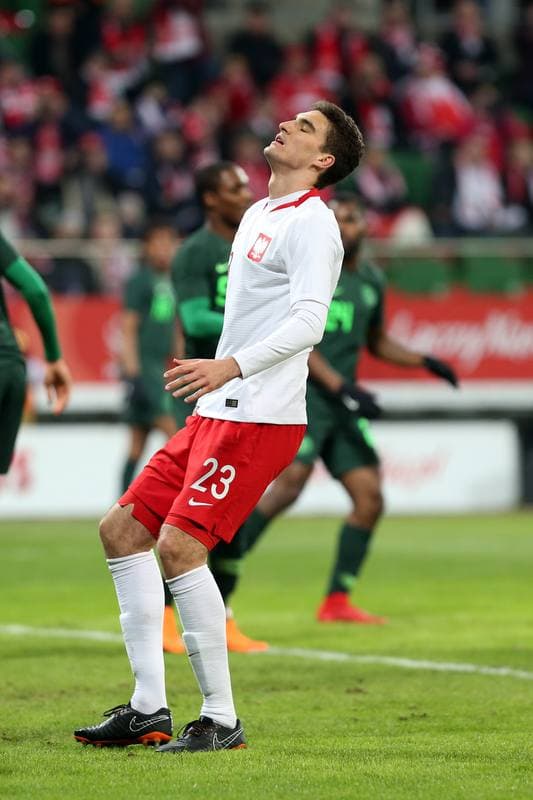 Football. International Friendly. Poland - Nigeria. 23.03.2018