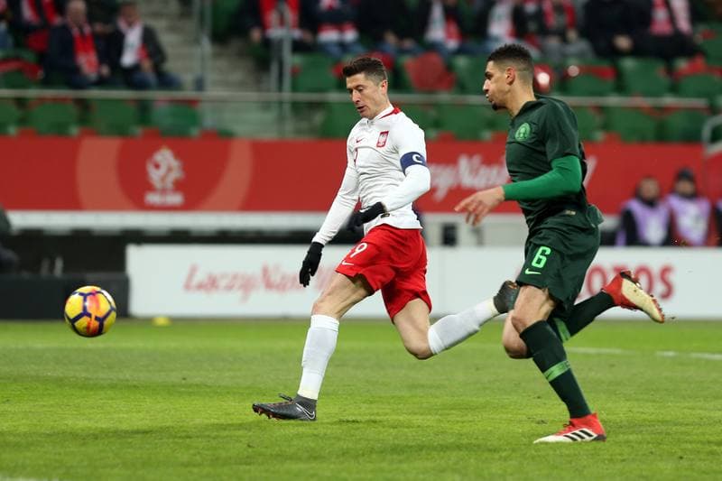 Football. International Friendly. Poland - Nigeria. 23.03.2018