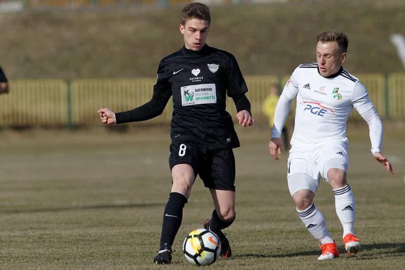 Football. II Liga. Rozwoj Katowice - GKS Belchatow. 24.03.2018