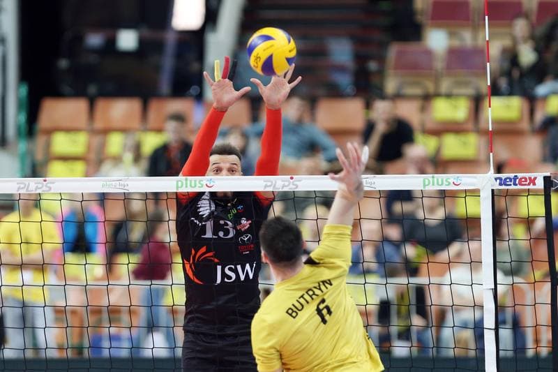 Volleyball. PlusLiga. GKS Katowice - Jastrzebski Wegiel. 25.03.2018