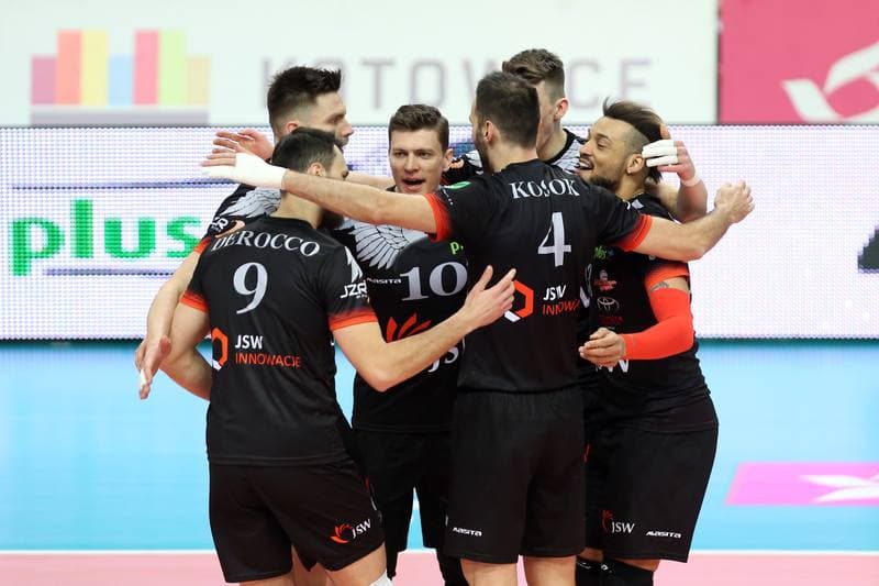 Volleyball. PlusLiga. GKS Katowice - Jastrzebski Wegiel. 25.03.2018