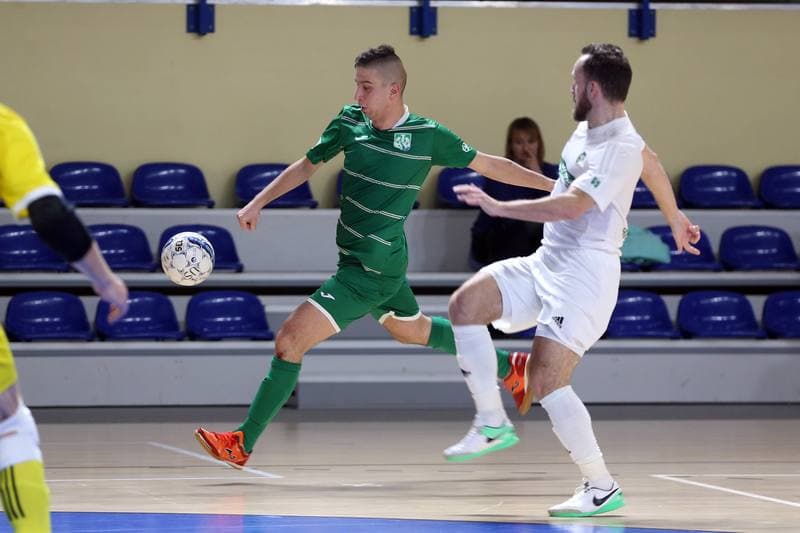 Futsal. Ekstraklasa. AZS US Katowice - Rekord Bielsko-Biala. 25.10.2017