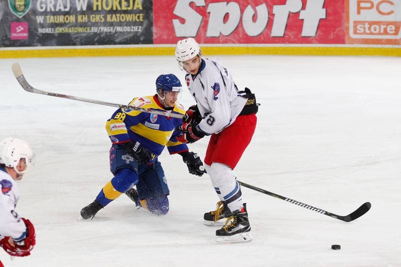 Ice Hockey. Polska Hokej Liga. SMS PZHL Katowice - TatrySKI Podhale Nowy Targ. 26.10.2017