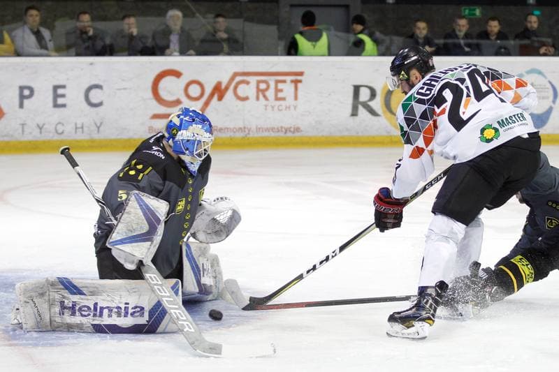 Ice Hockey. Polska Hokej Liga. GKS Tychy - Tauron KH GKS Katowice. 29.03.2018