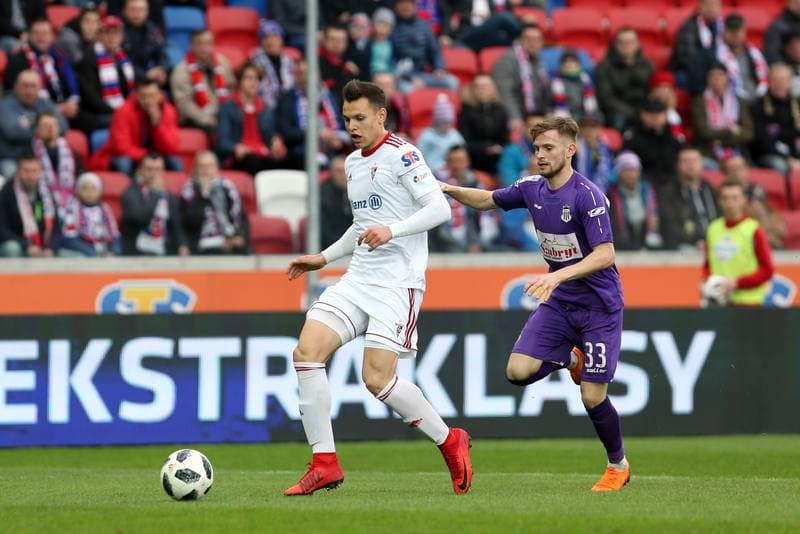 Football. Lotto Ekstraklasa. Gornik Zabrze - Sandecja Nowy Sacz. 31.03.2018