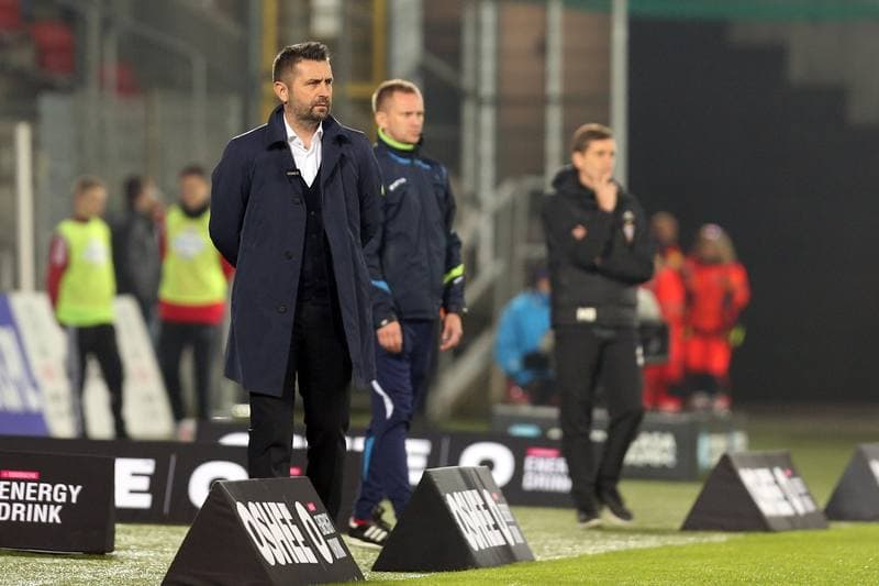 Football. Lotto Ekstraklasa. Gornik Zabrze - Lech Poznan. 04.11.2017