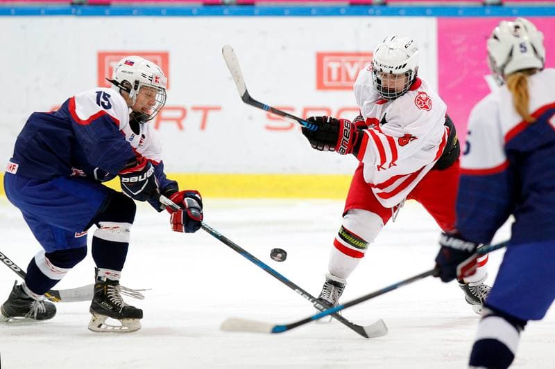 Ice Hockey. Women's National Team. Poland - Slovakia. 12.11.2017