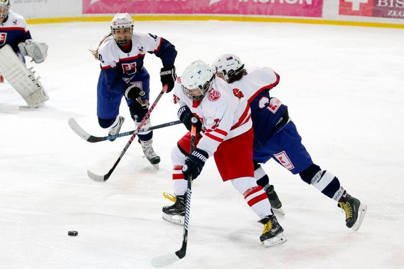 Ice Hockey. Women's National Team. Poland - Slovakia. 12.11.2017