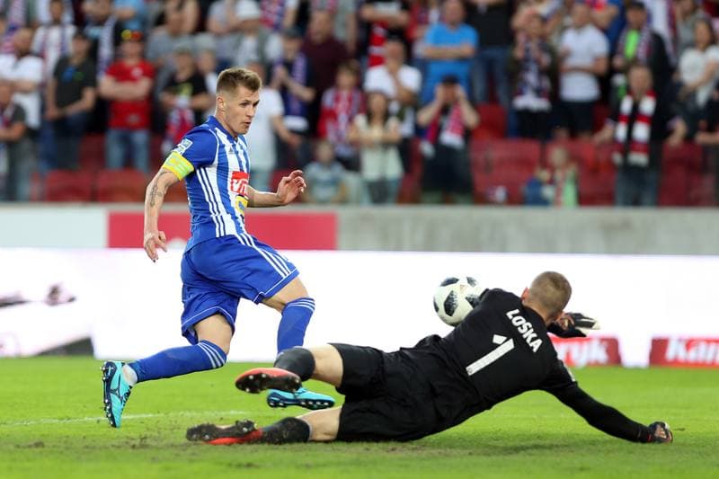 Football. Lotto Ekstraklasa. Gornik Zabrze - Wisla Plock. 21.04.2018