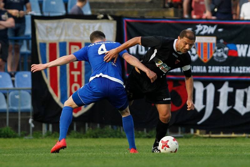 Football. Haiz IV Liga. Polonia Bytom - Dab Gaszowice. 01.05.2018
