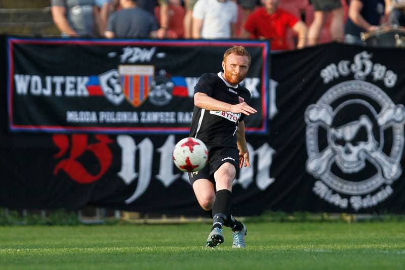 Football. Haiz IV Liga. Polonia Bytom - Dab Gaszowice. 01.05.2018