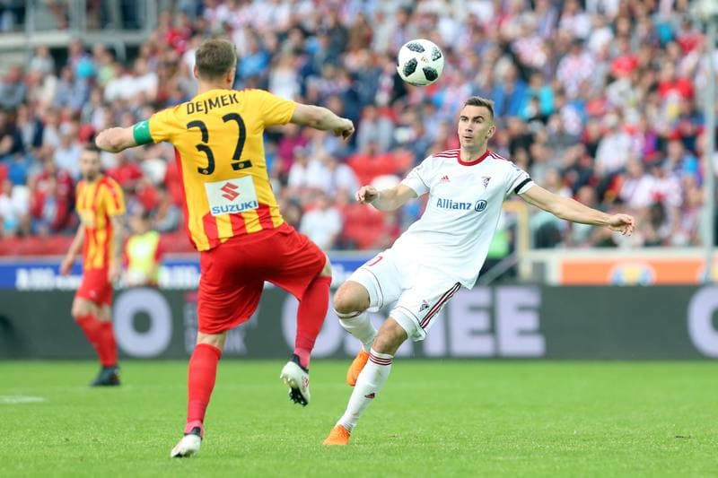 Football. Lotto Ekstraklasa. Gornik Zabrze - Korona Kielce. 09.05.2018
