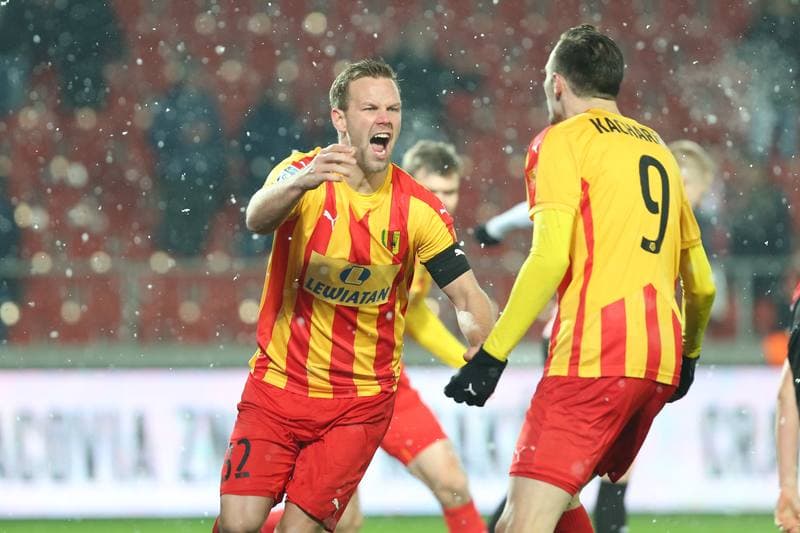Football. Lotto Ekstraklasa. Cracovia Krakow - Korona Kielce. 04.12.2017