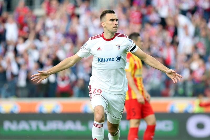Football. Lotto Ekstraklasa. Gornik Zabrze - Korona Kielce. 09.05.2018