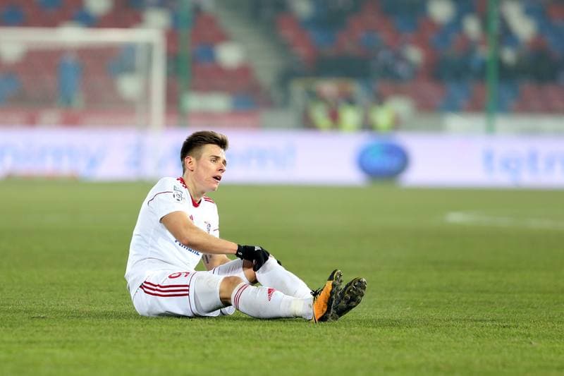 Football. Lotto Ekstraklasa. Gornik Zabrze - Cracovia Krakow. 18.12.2017
