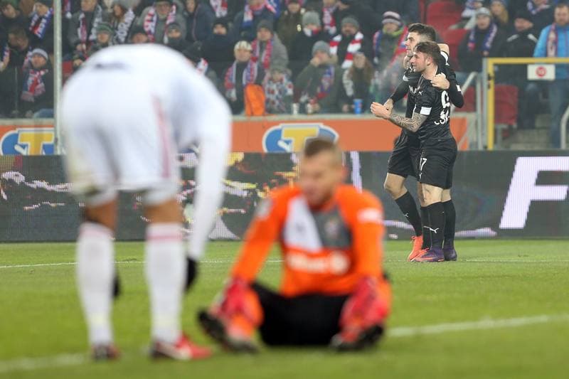 Football. Lotto Ekstraklasa. Gornik Zabrze - Cracovia Krakow. 18.12.2017