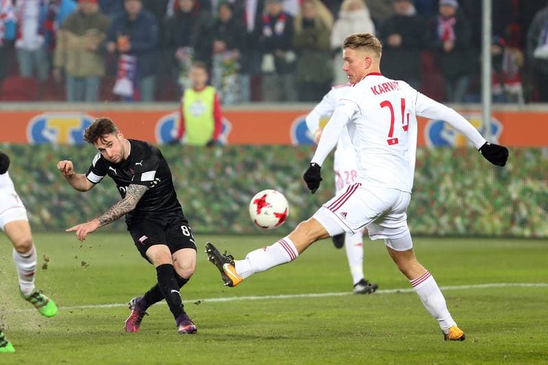 Football. Lotto Ekstraklasa. Gornik Zabrze - Cracovia Krakow. 18.12.2017