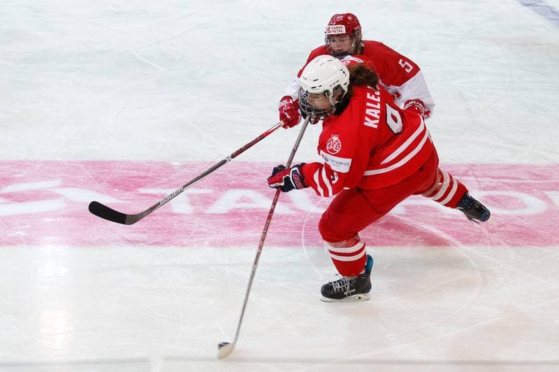 Ice Hockey. Women's U18 World Championship Division 1B. Poland - Denmark. 09.01.2018