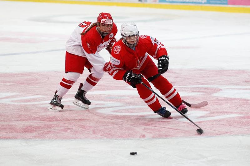 Ice Hockey. Women's U18 World Championship Division 1B. Poland - Denmark. 09.01.2018