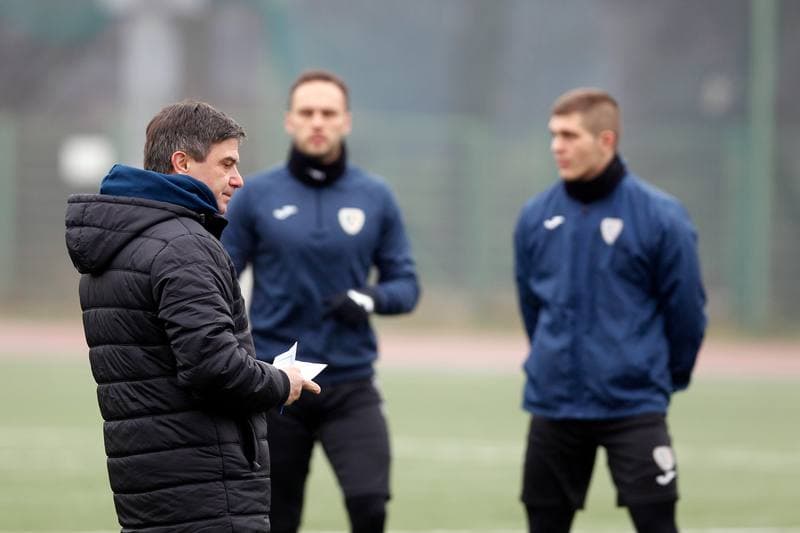 Football. Piast Gliwice. Training. 10.01.2018