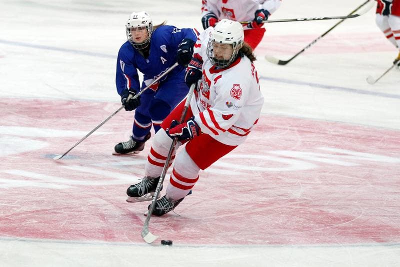Ice Hockey. Women's U18 World Championship Division 1B. Poland - France. 11.01.2018
