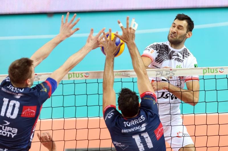 Volleyball. PlusLiga. Jastrzebski Wegiel - ZAKSA Kedzierzyn-Kozle. 13.01.2018