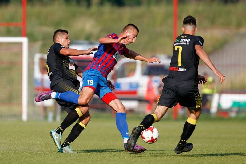 Football. Playoff for III Liga. Polonia Bytom - Ruch Radzionkow. 16.06.2018