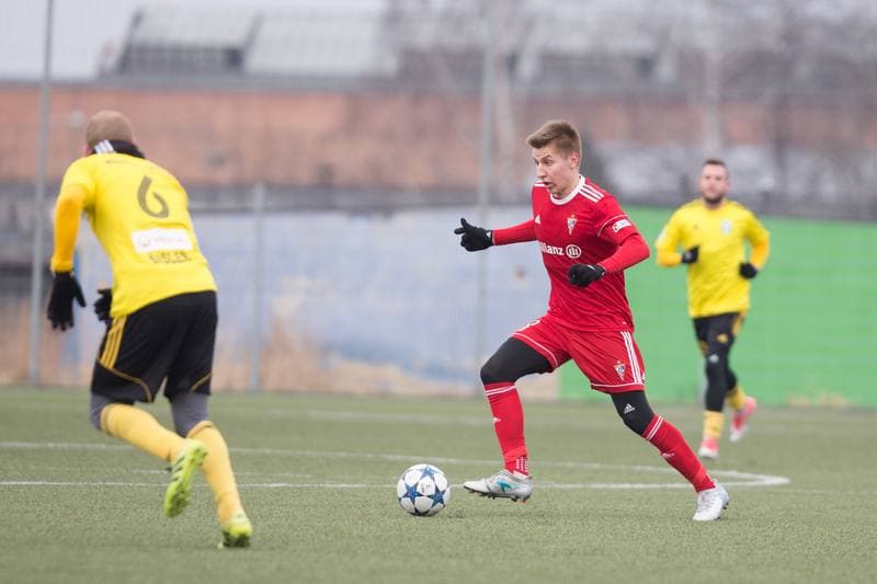 Football. Sparing. MFK Karvina - Gornik Zabrze. 13.01.2018