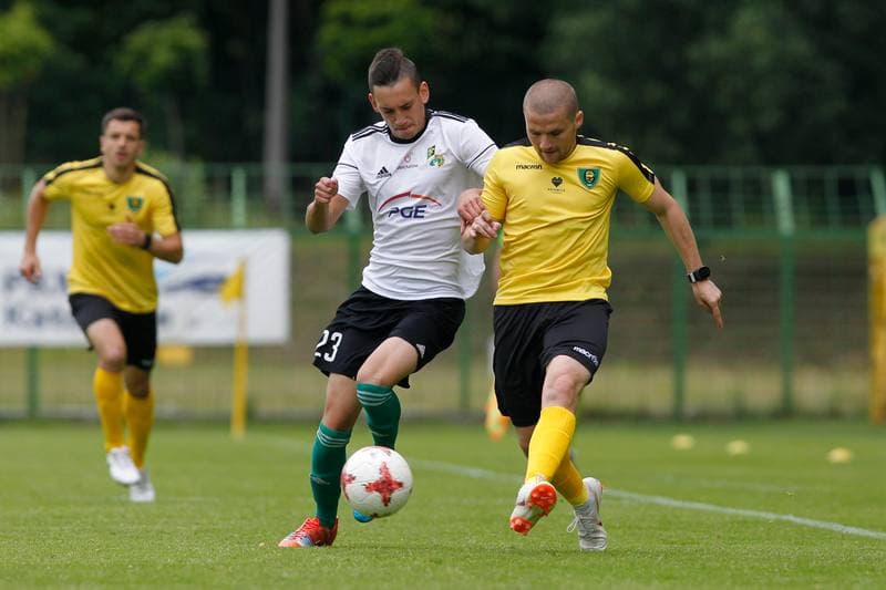 Football. Sparing. GKS Katowice - GKS Belchatow. 30.06.2018