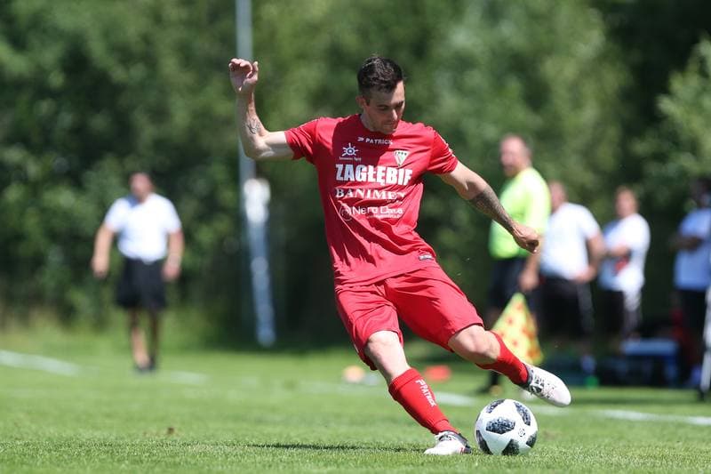 Football. Sparing. Zaglebie Sosnowiec - MFK Karvina. 04.07.2018