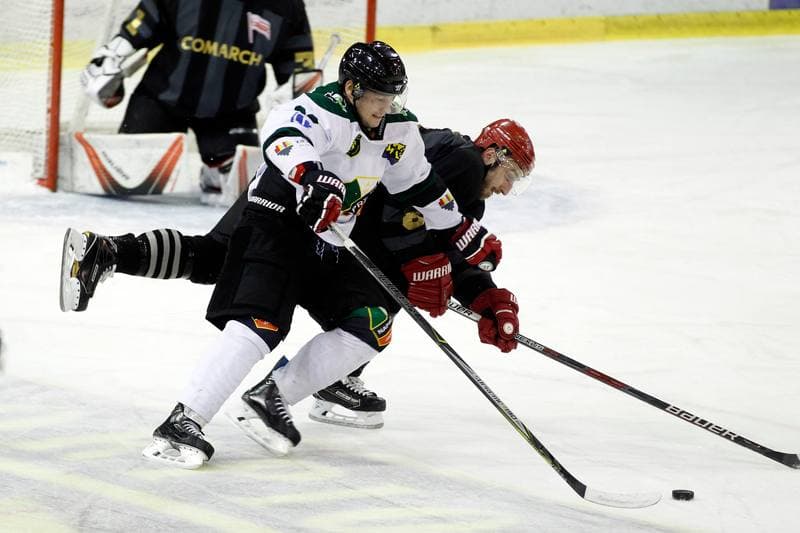 Ice Hockey. Polska Hokej Liga. Anteo Naprzod Janow - Comarch Cracovia Krakow. 19.01.2018