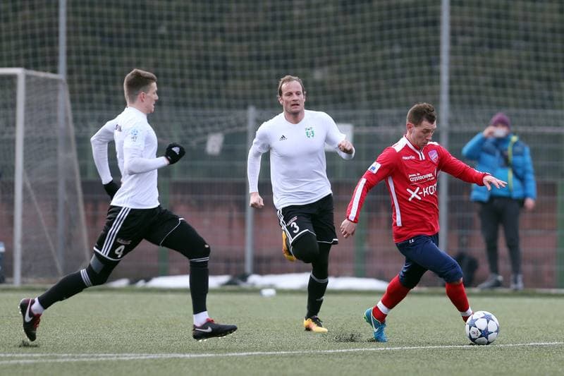 Football. Sparing. MFK Karvina - Rakow Czestochowa. 26.01.2018