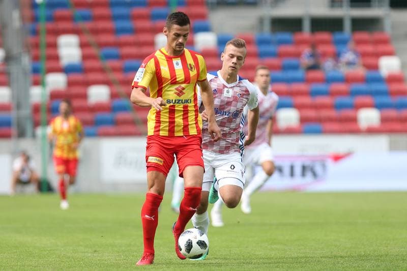 Football. Lotto Ekstraklasa. Gornik Zabrze - Korona Kielce. 22.07.2018