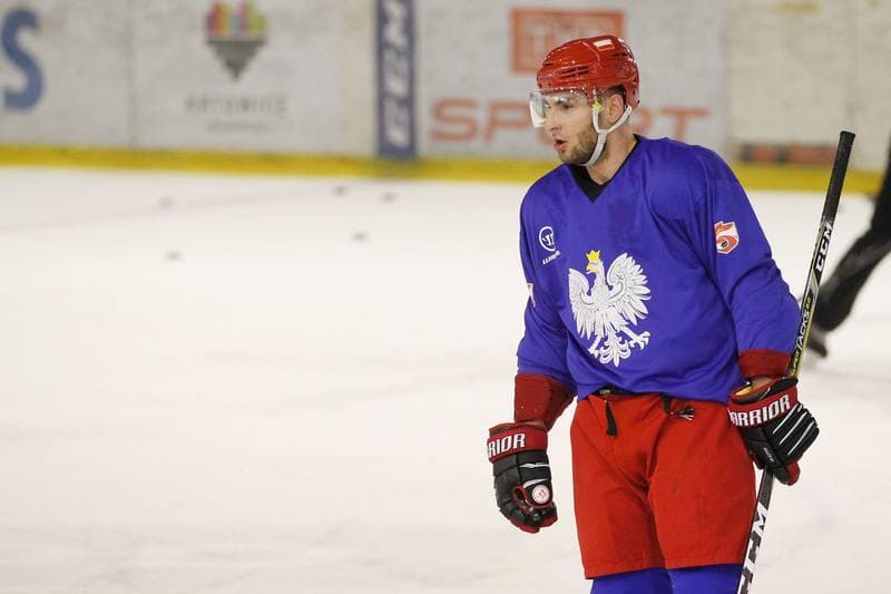 Ice Hockey. Poland national team. Training. 13.02.2018