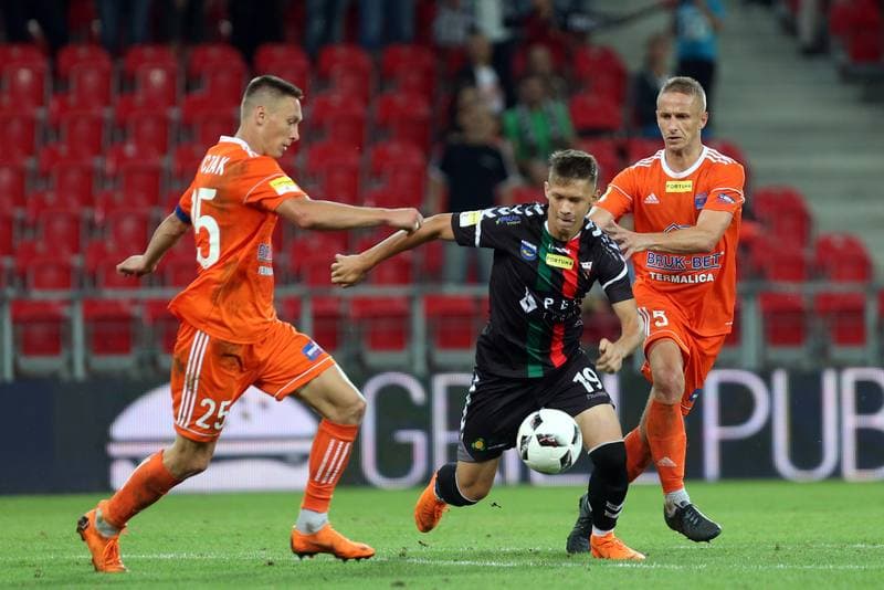 Football. Fortuna I Liga. GKS Tychy - Bruk-Bet Termalica Nieciecza. 11.08.2018