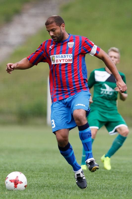 Football. Haiz IV Liga. Polonia Bytom - Zieloni Zarki. 15.08.2018