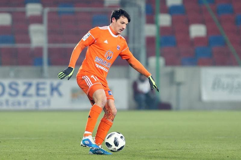 Football. Lotto Ekstraklasa. Gornik Zabrze - Bruk-Bet Termalica Nieciecza. 19.02.2018