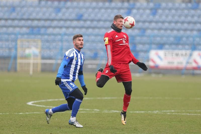 Football. Sparing. Ruch Chorzow - Fotbal Trinec. 23.02.2018