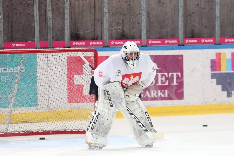Ice Hockey. Poland national team. Training. 20.08.2018